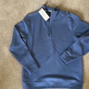 Walter Hagen Men's Quarter zip golf polo